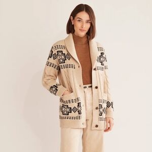 Women's Pendleton Harding Lambs Wool Cardigan